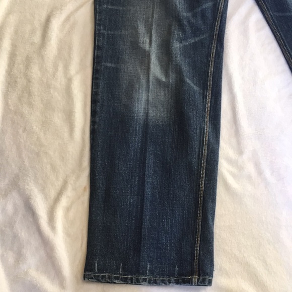 Songs of Freedom - Men's jeans size 38x32 straight leg, relaxed fit, dark wash - Picture 3 of 10